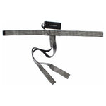 Dolce & Gabbana Black Silk Clear Crystal Bow Waist Belt NOC10069-S