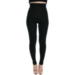 Dolce & Gabbana Green Cashmere Skinny Women Pants SIG32080 - 44