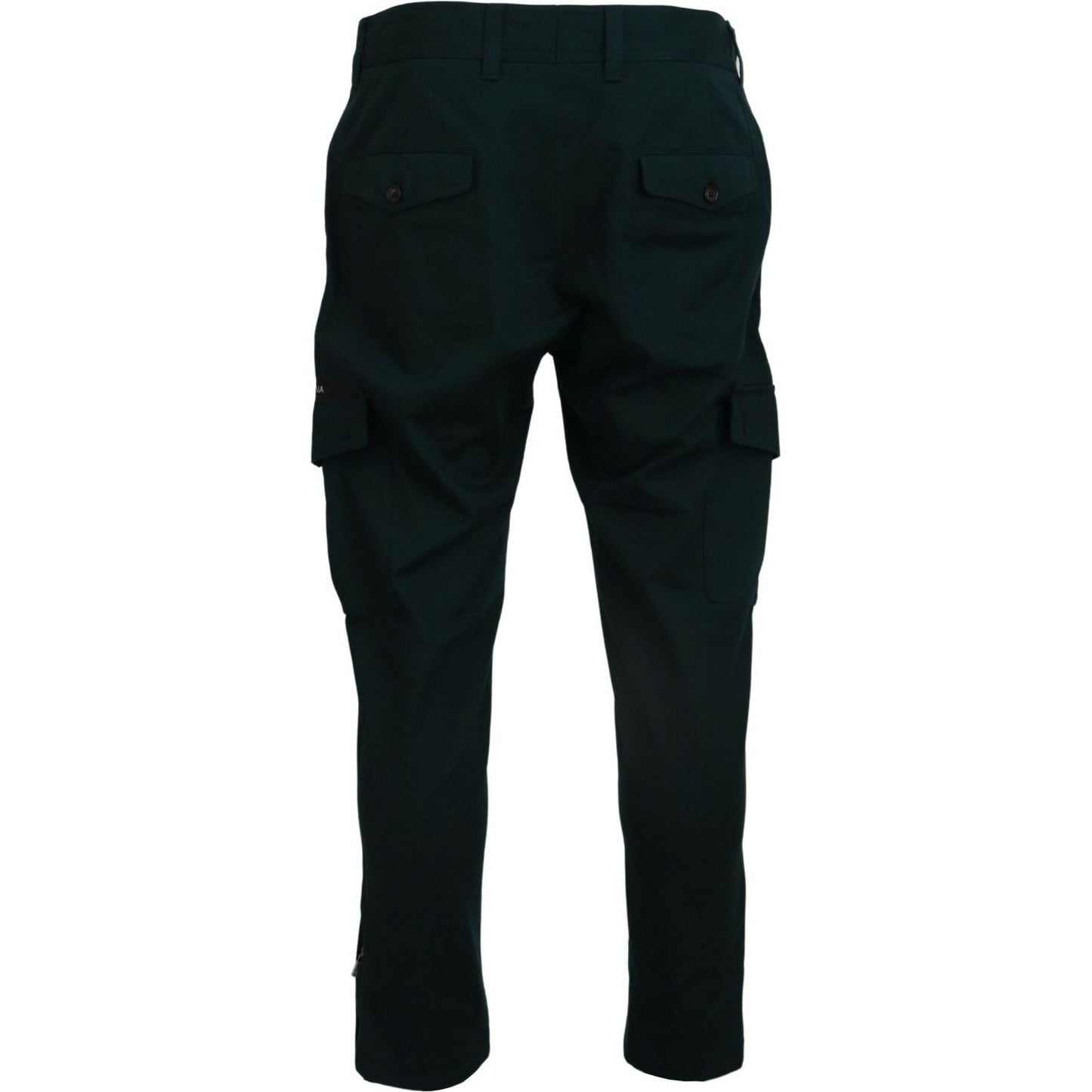 Dolce & Gabbana Green Cargo Cotton Stretch Jeans Pant PAN74539- 44