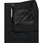 Dolce & Gabbana Black Wool High Waist Tapered Pants PAN74984-40