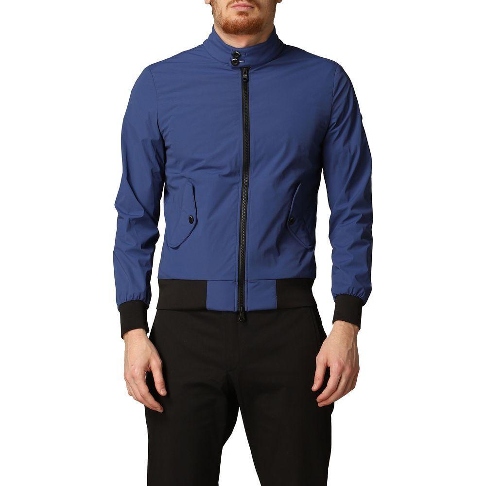 Refrigiwear Elegant Blue Bielastic Bomber Jacket RE-6031-M
