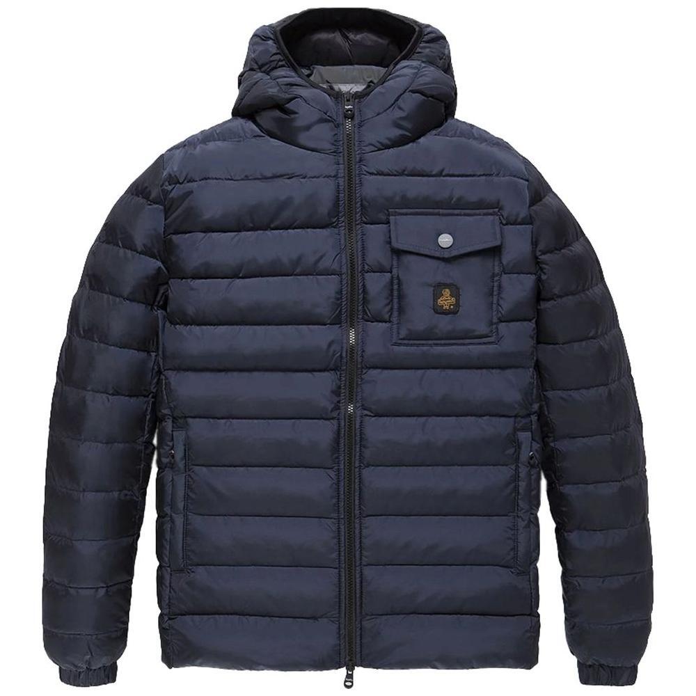 Refrigiwear Blue Nylon Men's Jacket RE-13975-XL