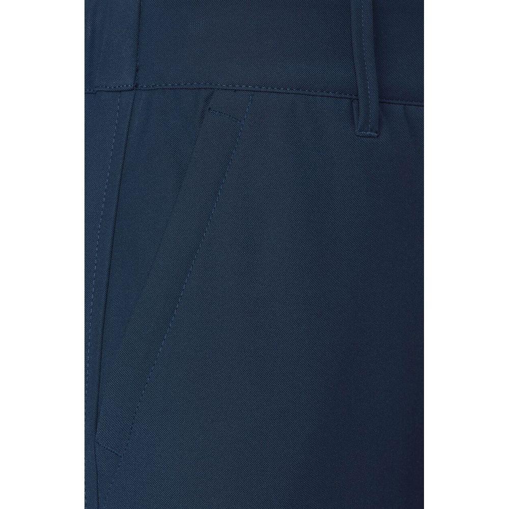 Street One Blue Polyester Pant ST-13261200010-W40 | L32