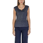 Street One Blue Viscose Tank Top ST-15624000010-IT40|S