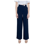 Street One Blue Viscose Pant ST-14424900010-W34 | L30