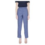 Street One Blue Polyester Pant ST-13508200010-W36 | L30