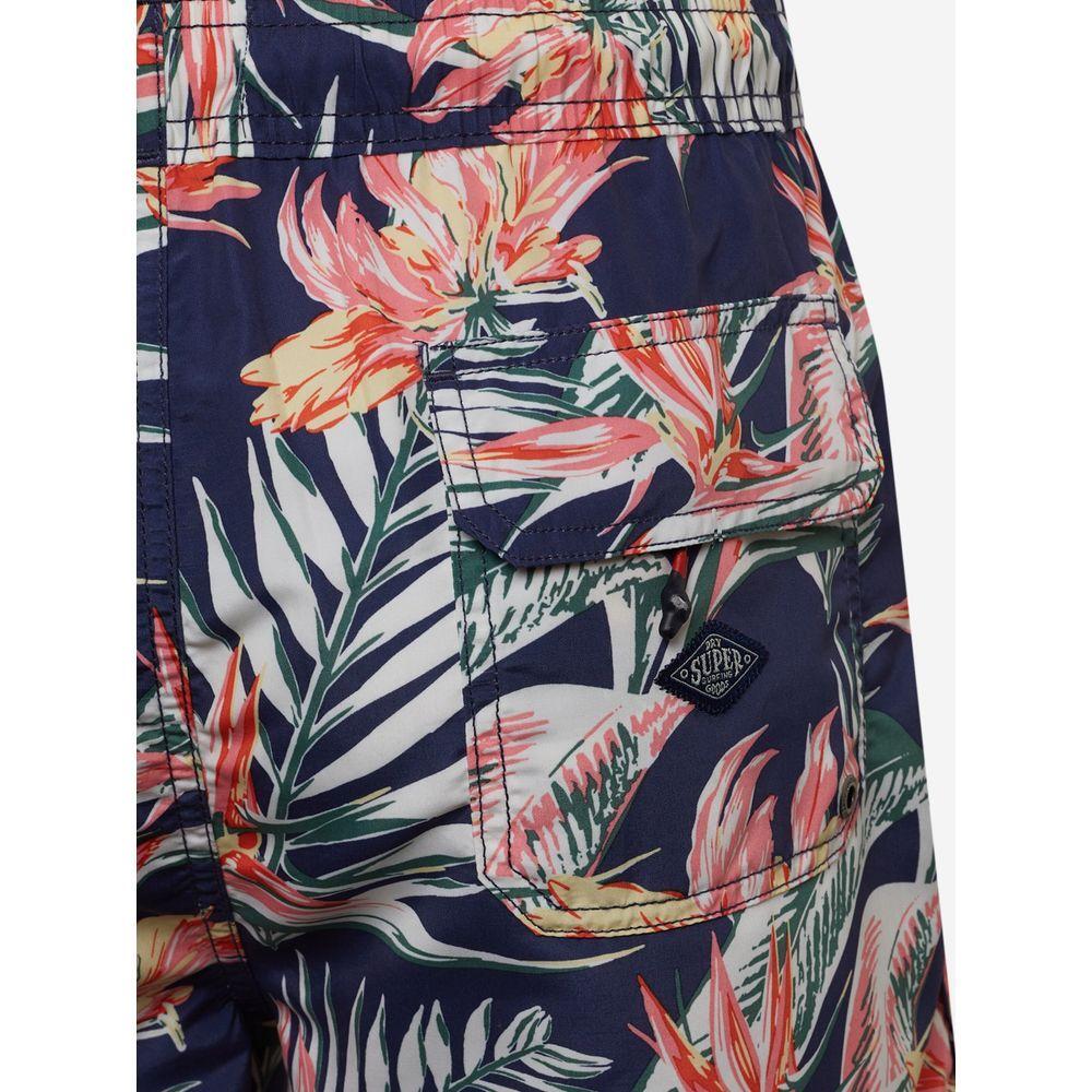 Superdry Blue Polyester Swim Short SU-15819600010-IT44 | S