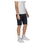 Refrigiwear Blue Cotton Bermuda RE-15824000010-W32