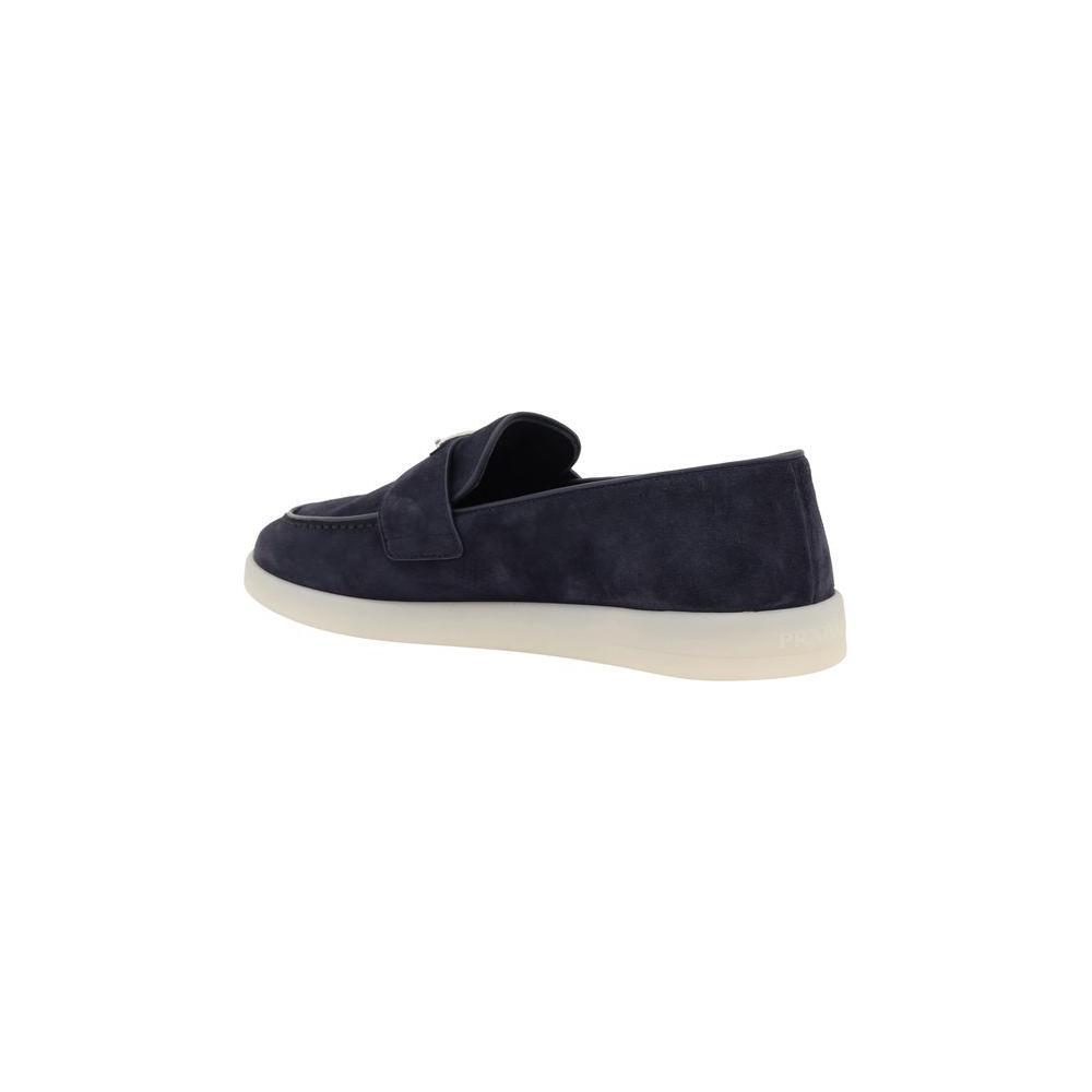 Prada Suede Loafers PR-2DG124FG001103F0008-EU41.5/US8.5