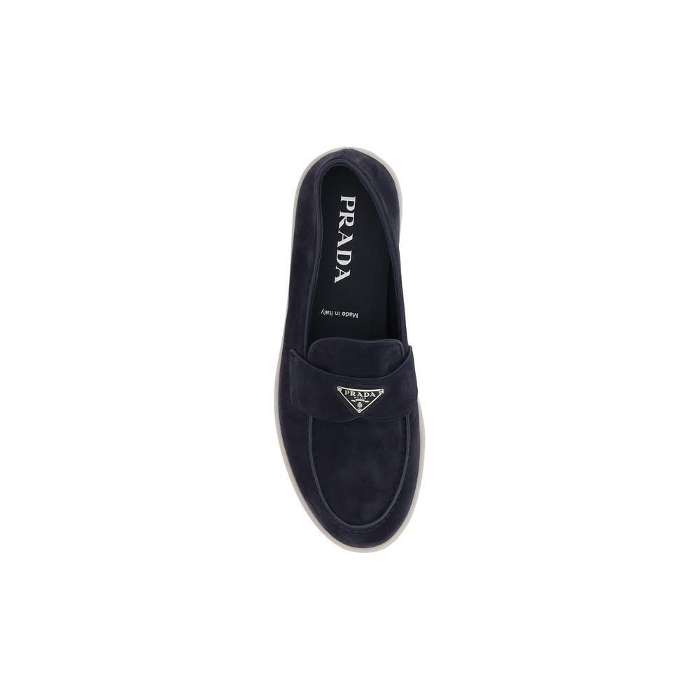 Prada Suede Loafers PR-2DG124FG001103F0008-EU41.5/US8.5