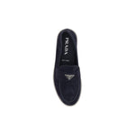 Prada Suede Loafers PR-2DG124FG001103F0008-EU41.5/US8.5