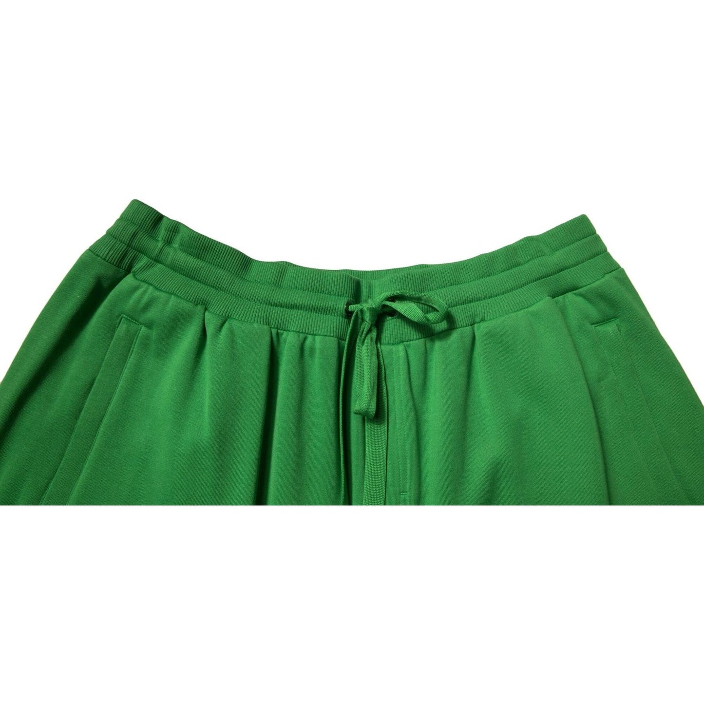 Dolce & Gabbana Green Cotton Blend Men Bermuda Shorts PAN75660-60