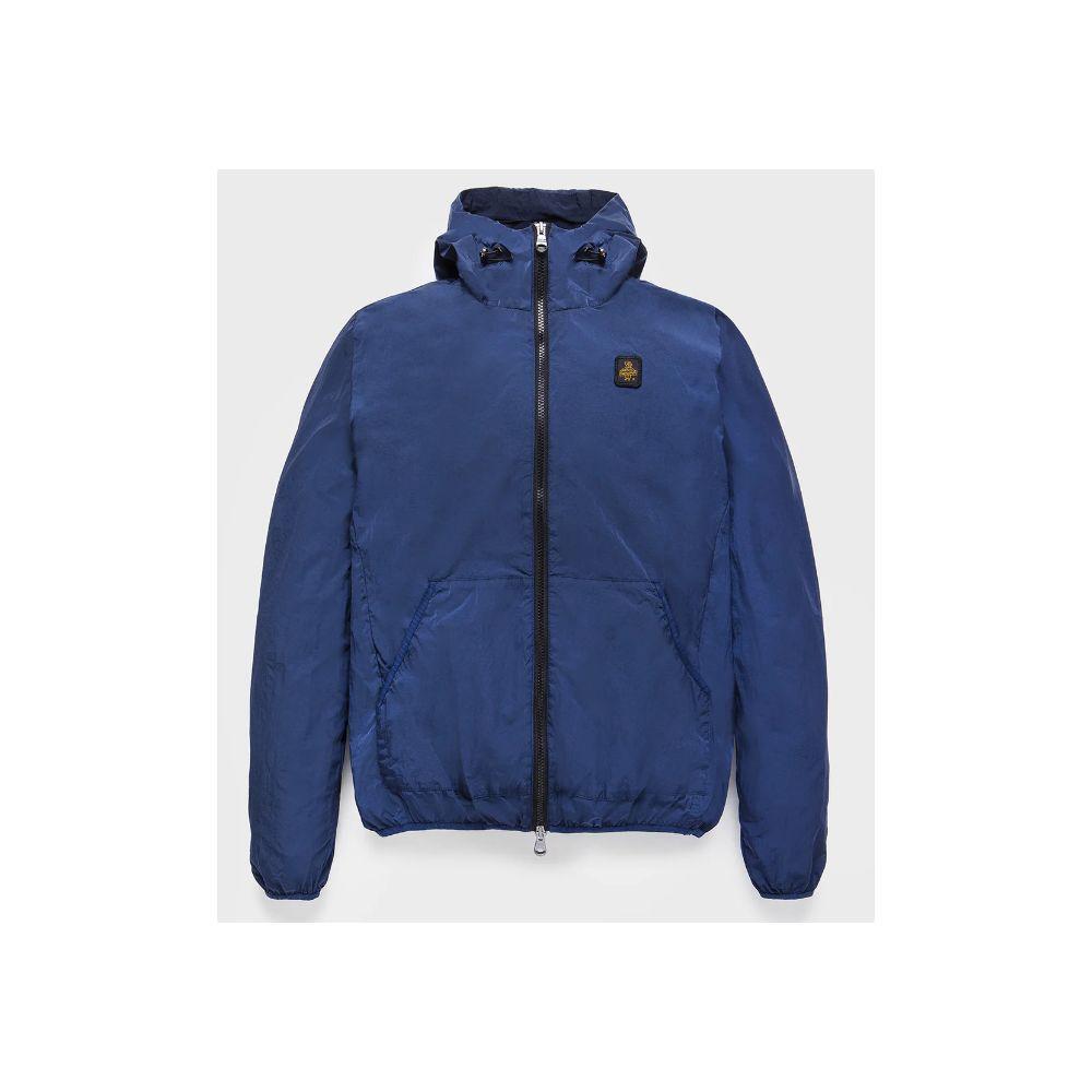 Refrigiwear Blue Polyamide Men Jacket RE-14966-3XL