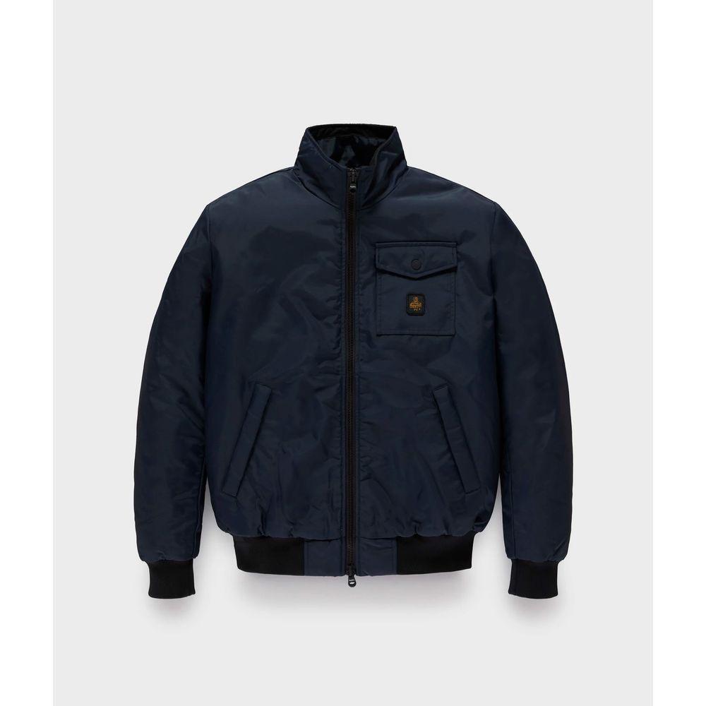 Refrigiwear Blue Polyamide Men Jacket RE-14979-XXL