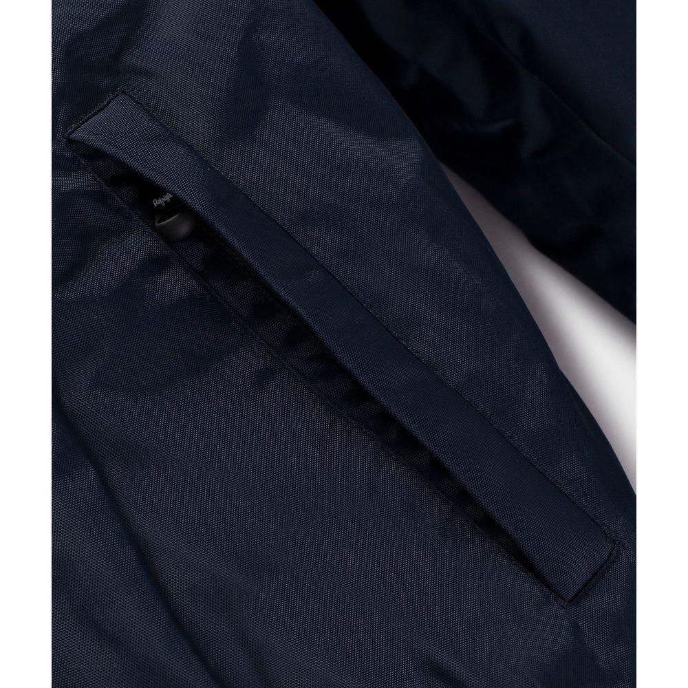 Refrigiwear Blue Polyamide Men Jacket RE-14979-XXL