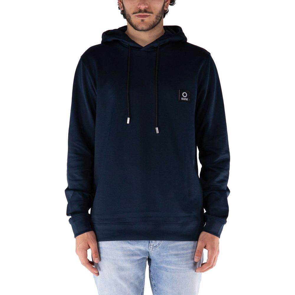 Suns Blue Nylon Sweater SU-15054-M
