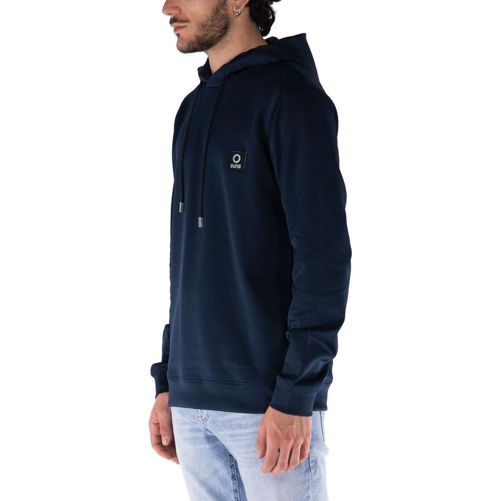Suns Blue Nylon Sweater SU-15054-M