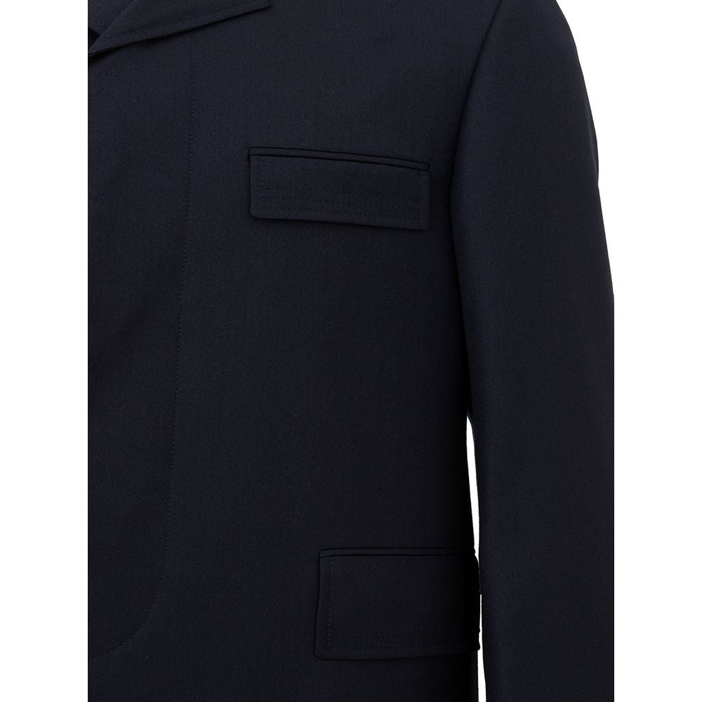 Thom Browne Elegant Wool Jacket in Signature Blue TH-3768673-IT50 | L