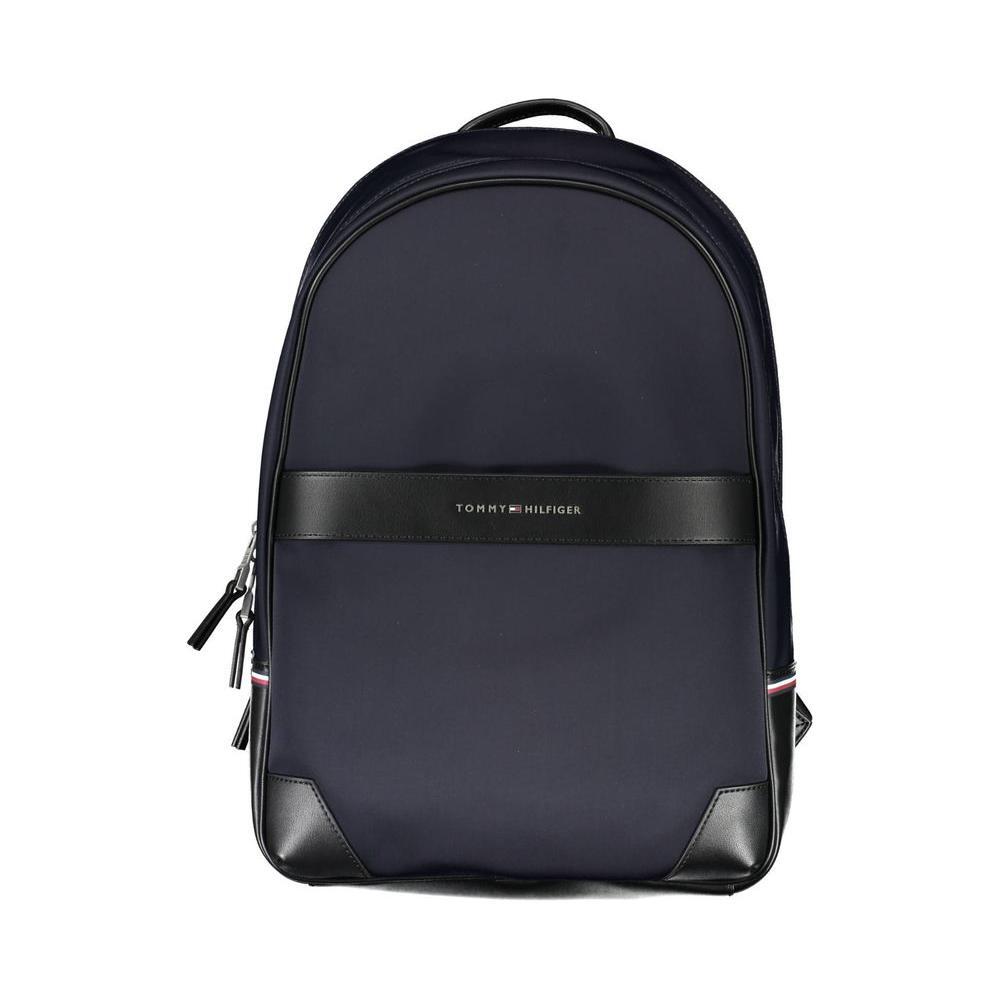 Tommy Hilfiger Blue Polyethylene Men Backpack TO-17769