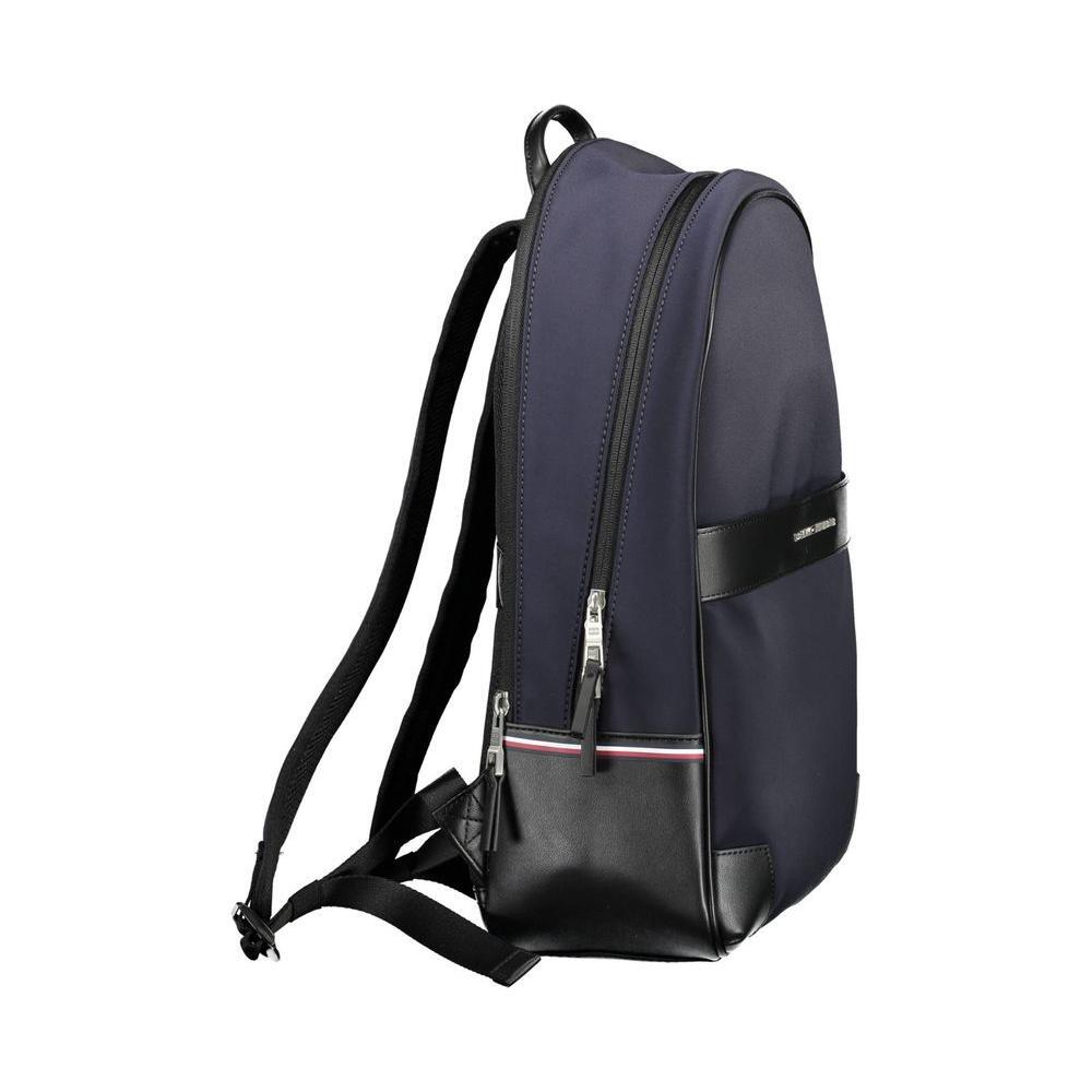 Tommy Hilfiger Blue Polyethylene Men Backpack TO-17769