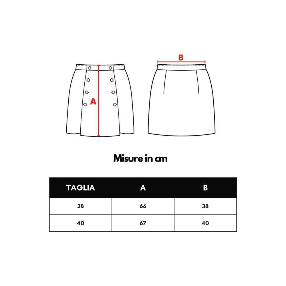 Tom Ford Blue Cotton Skirt TO-8888673-IT38|XS