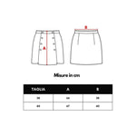 Tom Ford Blue Cotton Skirt TO-8888673-IT38|XS