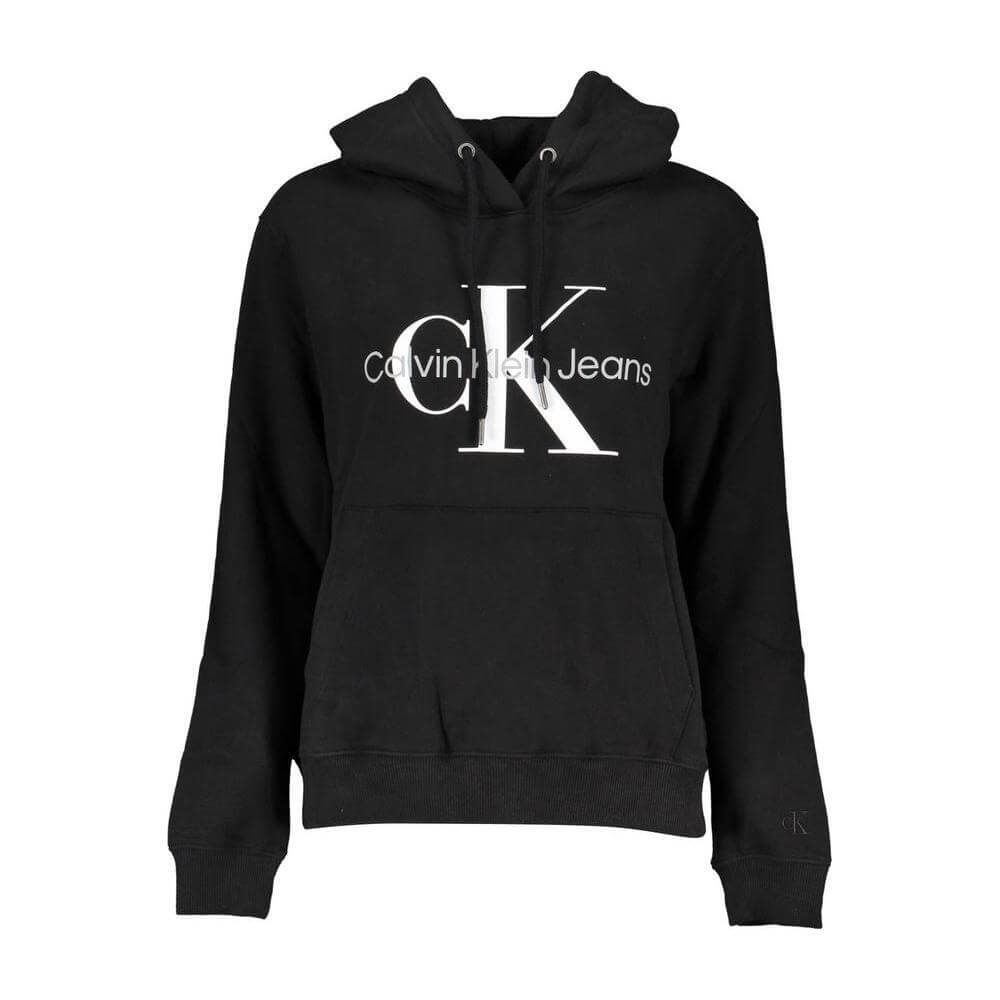 Calvin Klein Black Cotton Sweater CA-26154-2XS