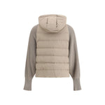 Brunello Cucinelli Wool sleeved Down Jacket BR-MD5997699PC9123-IT44 | L