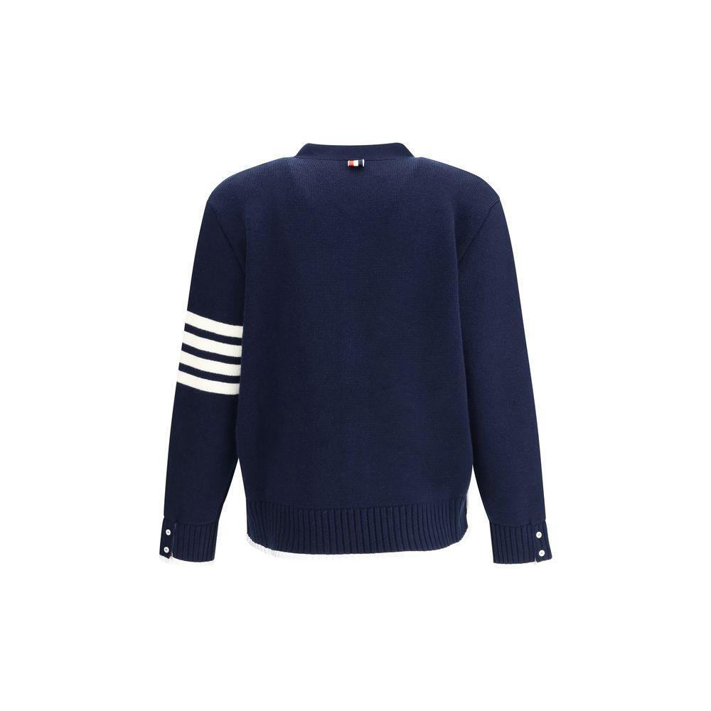 Thom Browne Merino wool Cardigan TH-MKC608AY1029415-3