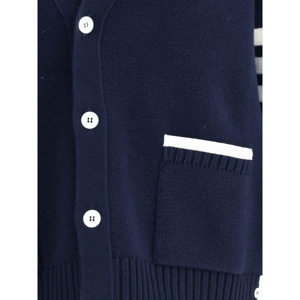 Thom Browne Merino wool Cardigan TH-MKC608AY1029415-3