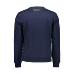 Plein Sport Blue Cotton Men Sweater PL-37204-S