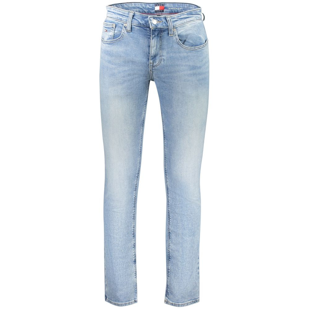 Tommy Hilfiger Blue Cotton Men Jeans TO-38465-W29 | L32