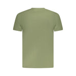 Cavalli Class Green Cotton Men T-Shirt CA-36705-M
