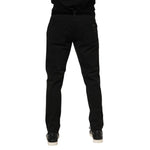 Dolce & Gabbana Black Cotton GOLD Skinny Denim Jeans PAN76345-54