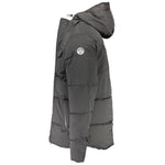 North Sails Black Polyester Jacket NO-16279-3XL