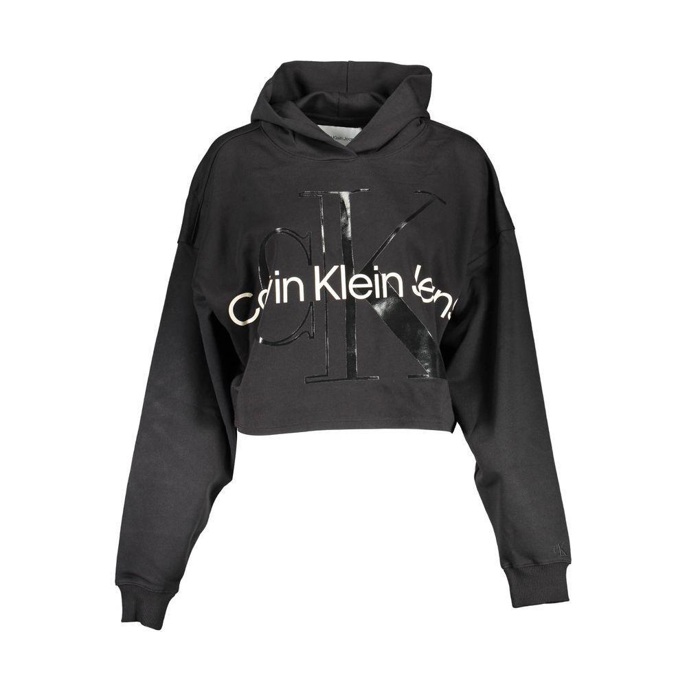 Calvin Klein Black Cotton Sweater CA-16747-XL