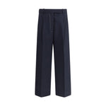 Thom Browne White stitching wool Pants TH-FTC503A02872415-IT42 | L