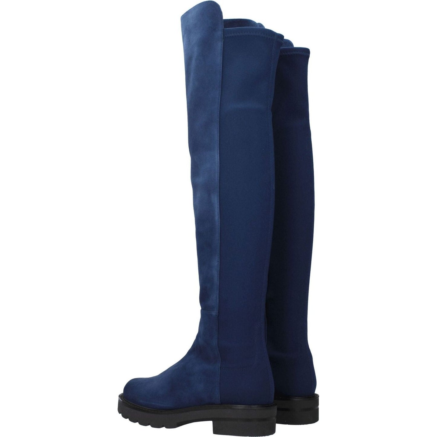 Stuart Weitzman Blue Leather Over The Knee ST-8547267084553-EU35/US5