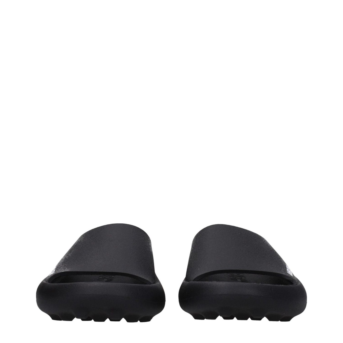 Ambush Black Cotton Slippers Sandals AM-8586631971081-EU40/US7
