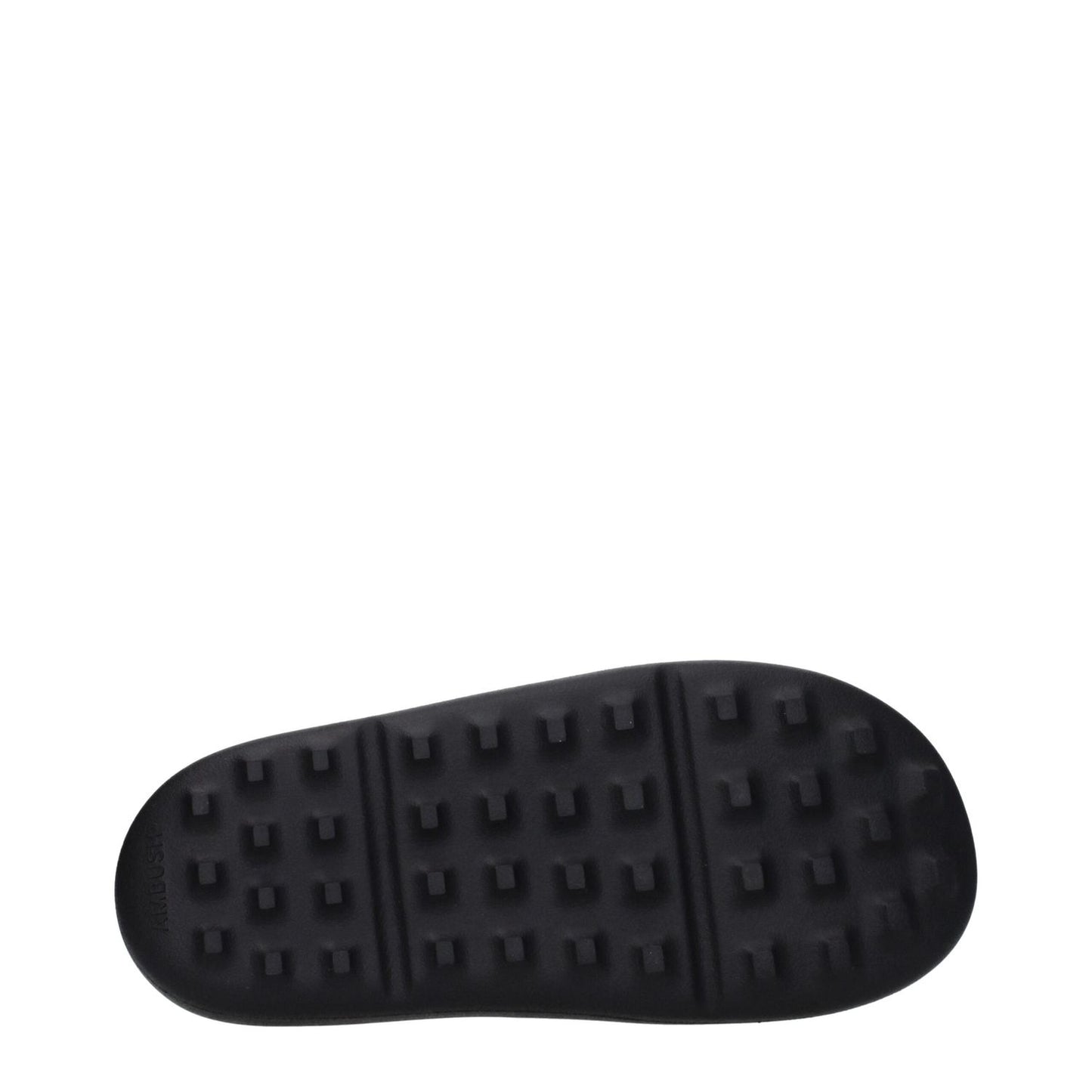 Ambush Black Cotton Slippers Sandals AM-8586631971081-EU40/US7