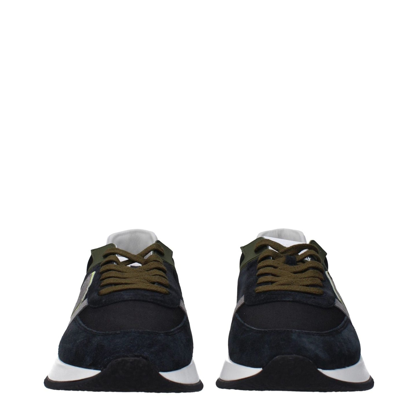 Philippe Model Blue Leather Athletic Sneakers PH-15090177278217-EU42/US9