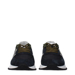Philippe Model Blue Leather Athletic Sneakers PH-15090177278217-EU42/US9