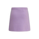 Self-Portrait Knit Miniskirt SE-PF25085SKLLILAC-M