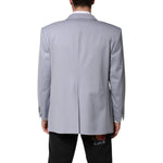 Dolce & Gabbana Gray Wool Single Breasted Men Suit Blazer JKT41547-56