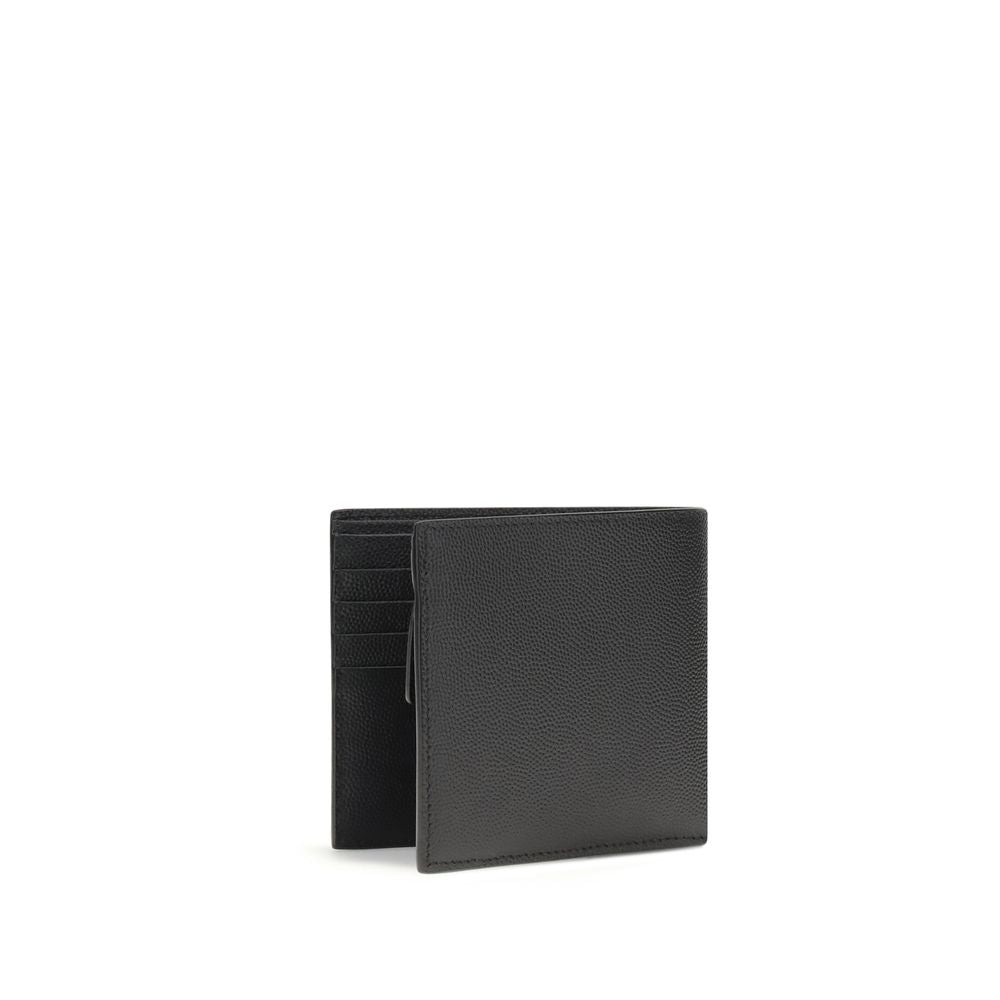 Saint Laurent Leather Wallet SA396303BTY0N1000BB