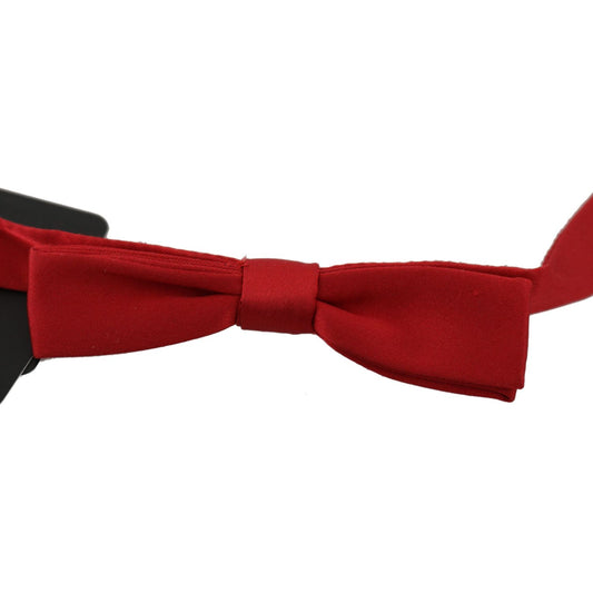 Dolce & Gabbana Red 100% Silk Slim Adjustable Neck Papillon Bow Tie1728,67345645728,Accessories,Bowties - Ties and Formal Accessories - Accessories,Dolce & Gabbana,Material: 100% Silk,Men,Men - Accessories,New with tags,Red,Ties & Bowties - Men - Accessor