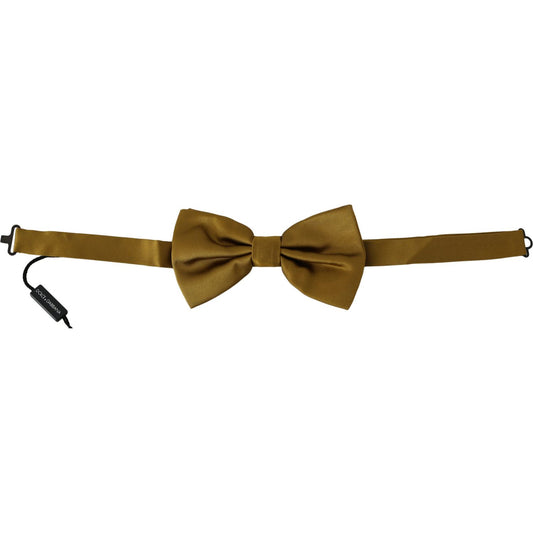 Dolce & Gabbana Yellow Mustard 100% Silk Butterfly Papillon Men Bow Tie1728,67345645728,Accessories,Bowties - Ties and Formal Accessories - Accessories,Dolce & Gabbana,Material: 100% Silk,Men,Men - Accessories,New with tags,Ties & Bowties - Men - Accessor