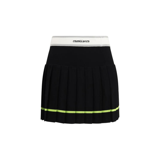 Casablanca Black Viscose Mini Skirt1728,72470364320,Black,Casablanca,Clothing,L,M,Mini - Skirts - Clothing,New with tags,Skirts - Clothing,Women