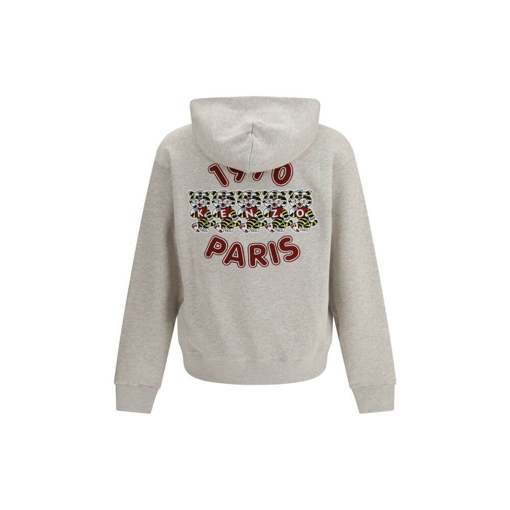 Kenzo Gray Cotton Sweatshirt 1728,72470364320,Clothing,Gray,Kenzo,L,M,Men,New with tags,S,Sweaters - Clothing,Sweatshirts - Sweaters - Clothing,XL