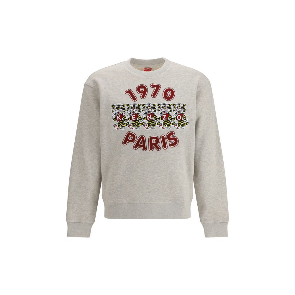 Kenzo Gray Cotton Sweatshirt1728,72470364320,Clothing,Gray,Kenzo,L,M,Men,New with tags,S,Sweaters - Clothing,Sweatshirts - Sweaters - Clothing,XL